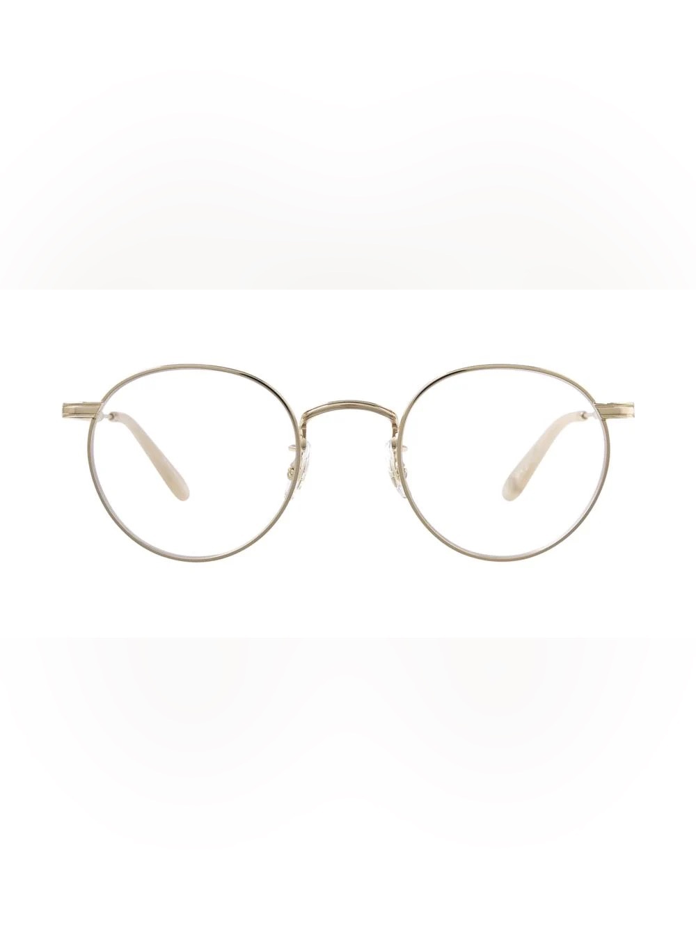 Garrett Leight Wilson M Eyeglasses Matte Gunmetal Brandy 46-22 Metal